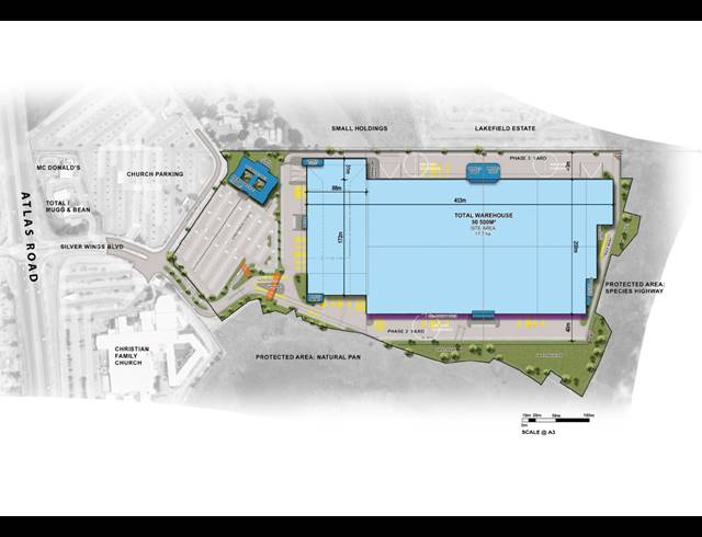 89,999M² WAREHOUSE TO LET IN PARKHAVEN